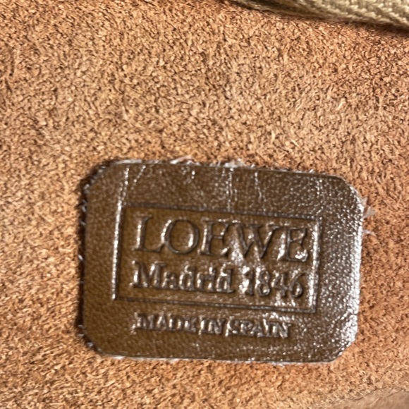 SOLD Vintage Loewe Satchel Bag - Picture 7 of 17